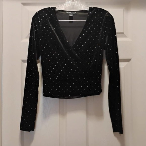 Charlotte Russe Mixed Clothing Bundle Crop Tops Dress Off Shoulder Tops Size L - Picture 2 of 9